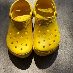 Yellow Kids Clogs